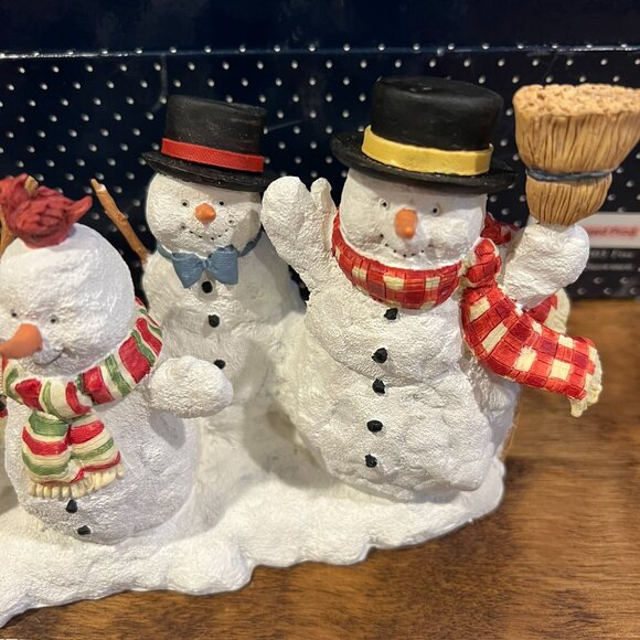 Lang and Wise "Five Festive Snowmen" First Edition 1998 #3 - Picture 6 of 8